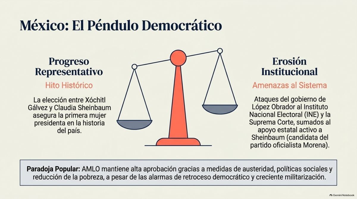 México péndulo democrático